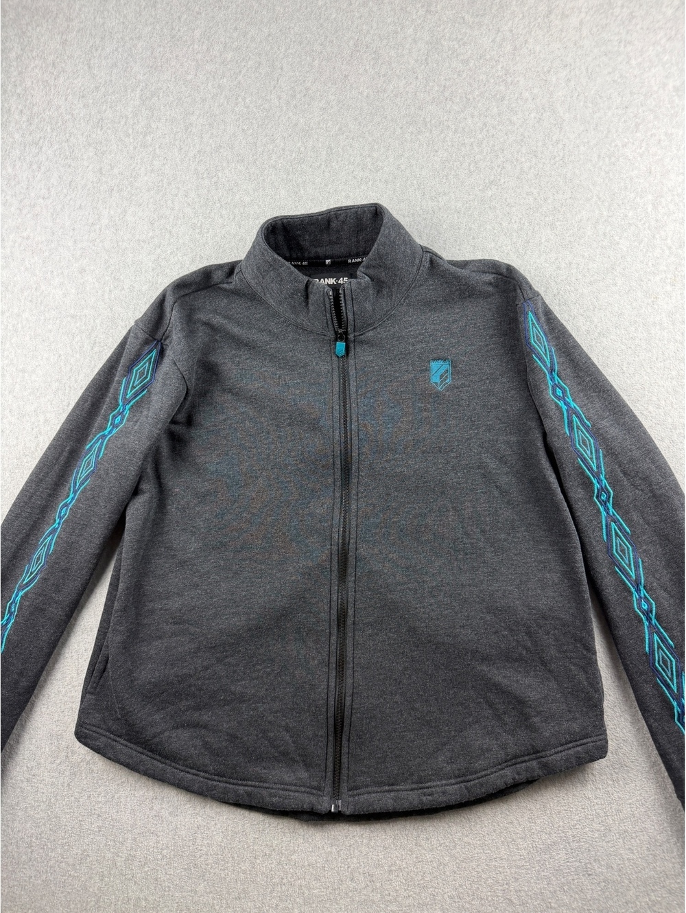 Rank 45 performance fleece full zip size L